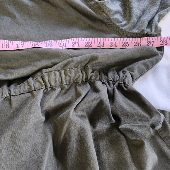 Torrid green utility light jacket. - Picture 7 of 9